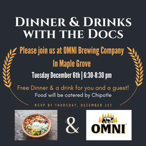 Dinner With The Docs Diner With The Docs Promo